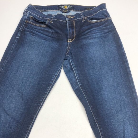 VINTAGE LUCKY BRAND SOFIA SKINNY JEANS  4/27x29 ๐ - Picture 4 of 12